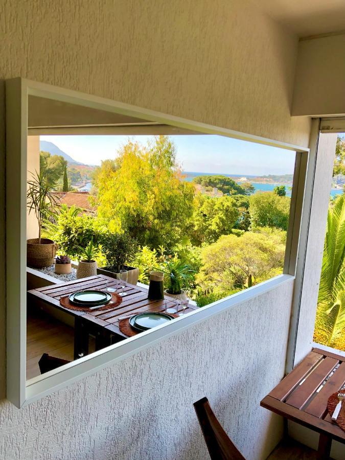 Charme & Calme-Tamaris- Studio Vue Mer - Piscine - Le Petit Olivier Sur Mer لا سين سور مير المظهر الخارجي الصورة